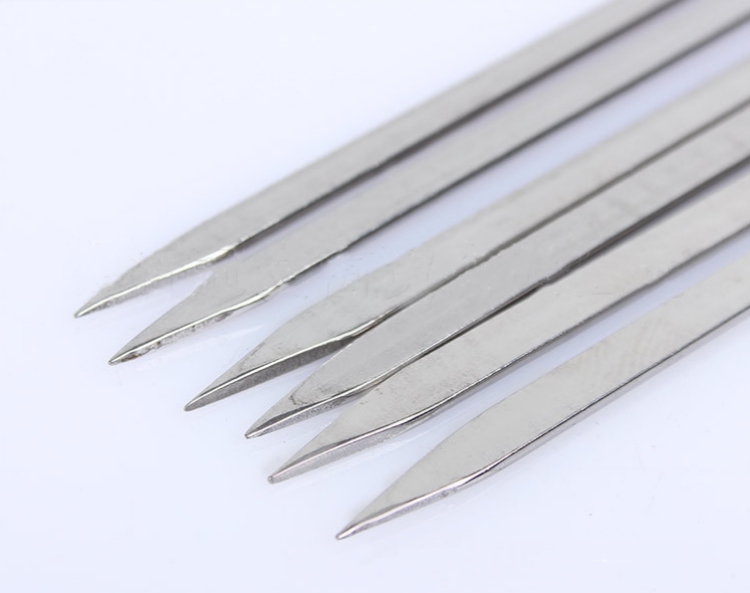 stainless steel grill sticks forks skewer