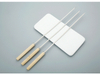 Stainless Steel Kabob Skewers Bbq Sticks Skewers with Wooden Handle