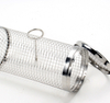 S.S Cylinder Rolling Bbq Grill Baskets Sets Metal Wire Mesh