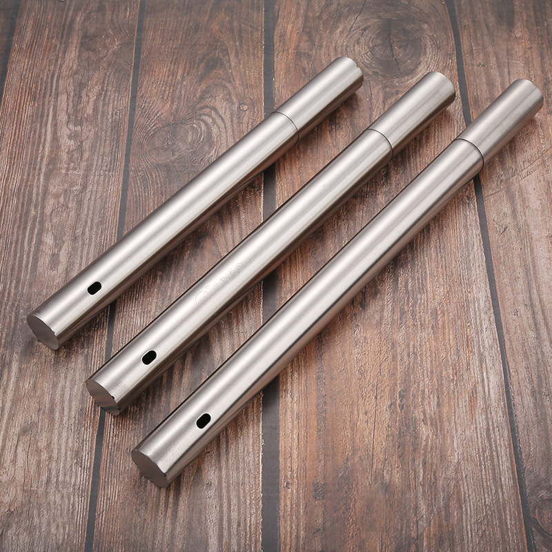 Reusable Stainless Steel Bbq Sticks Storage Buckets Grilling Skewers Tube Container for Outdoor