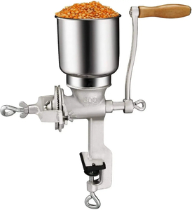 Multi-purpose Cast Iron Manual Corn Milling Grinder Machine For Coffee Wheat Oats Nuts