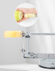 Multifunction Apple Peeler Corer Slicer Machine with Stainless Steel Blades And Suction Base(Silver)