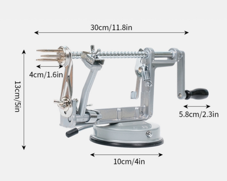 manual metal apple peeler