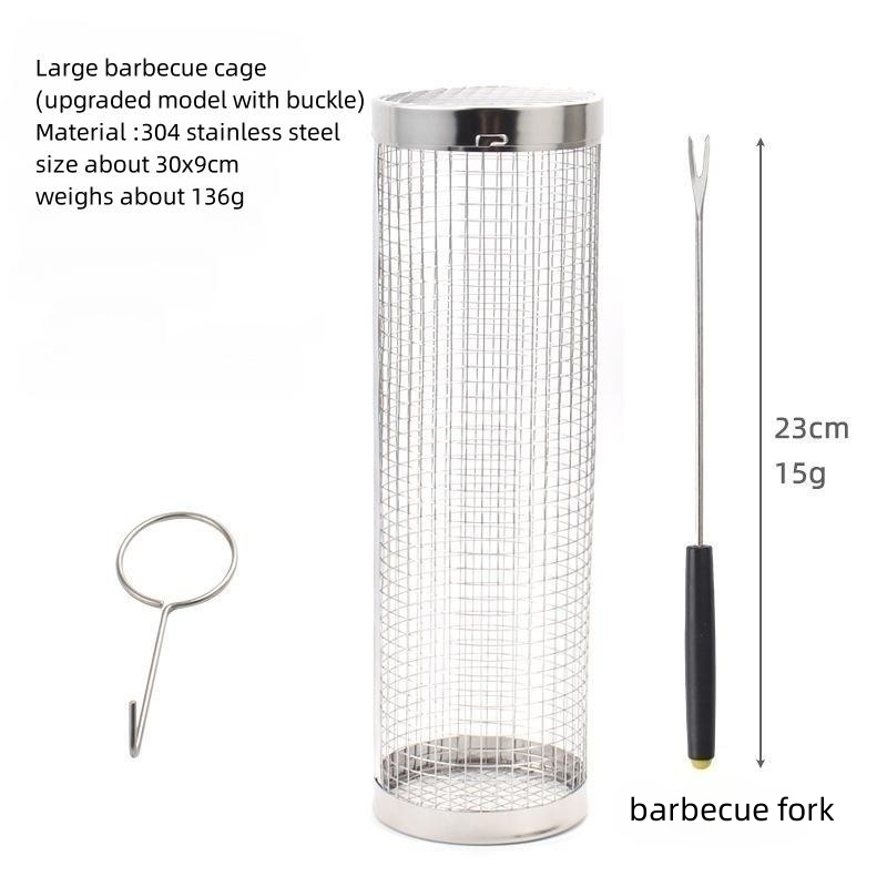 bbq grilling basket stainless steel