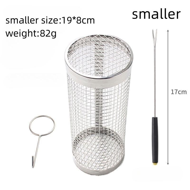 rolling bbq grill basket