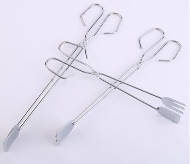 Multi-function Stainless Steel Bbq Clips Serving Food Bread/Cake/Salad Kitchen Tongs