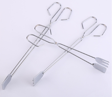 Multi-function Stainless Steel Bbq Clips Serving Food Bread/Cake/Salad Kitchen Tongs