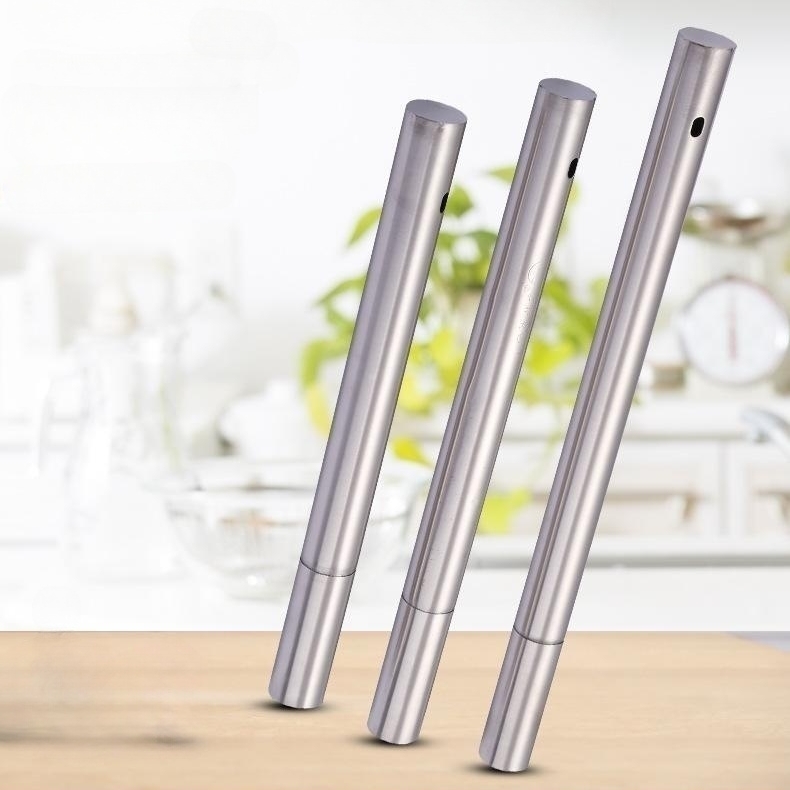 Reusable Stainless Steel Bbq Sticks Storage Buckets Grilling Skewers Tube Container for Outdoor