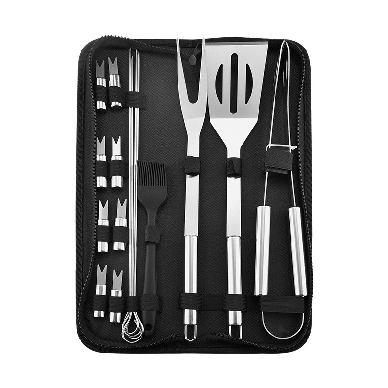 304 Bbq Tools Kit Grilling Accesssories Set of 16 