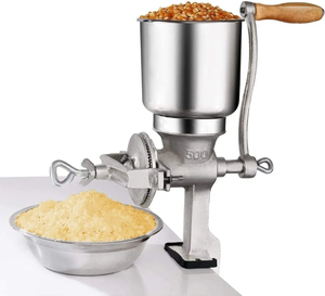 Multi-purpose Cast Iron Manual Corn Milling Grinder Machine For Coffee Wheat Oats Nuts